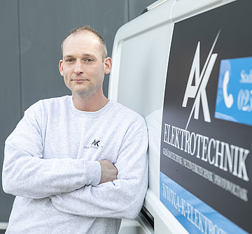 Andreas Küpper: Geschäftsführer von A-K-Elektrotechnik