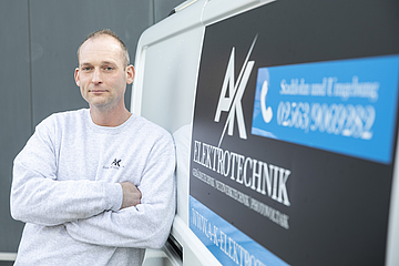 Andreas Küpper: Geschäftsführer von A-K-Elektrotechnik