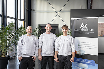 Teamfoto von A-K Elektrotechnik